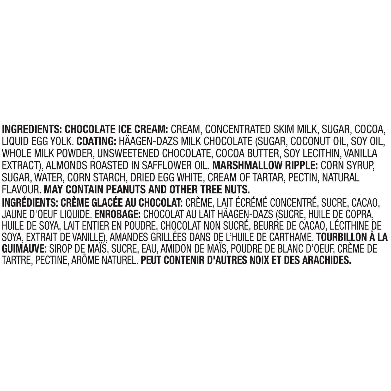 HAAGEN-DAZS extraaz Rocky Road Ice Cream Bars