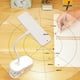 thumbnail image 5 of Lámpara de lectura para cama recargable con luz de clip, 3 brillos led para libro, para dormitorio universitario/estudio de trabajo en cama, cabeza cuadrada, batería recargable integrada de 800mAh, 5 of 9