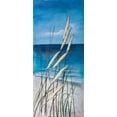 thumbnail image 2 of Atelier B Art Studio 16x32 White Modern Wood Framed Museum Art Print Titled - WILD HERBS IN THE WIND ON AT THE BEACH, 2 of 4