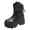 Black, variant on Women's High Heel Combat Boots Round Toe Lace up Zipper Wedge Platform Fashion Ankle Booties