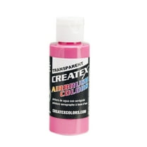 Createx Airbrush Color, Regular, 2 oz., Flamingo Pink