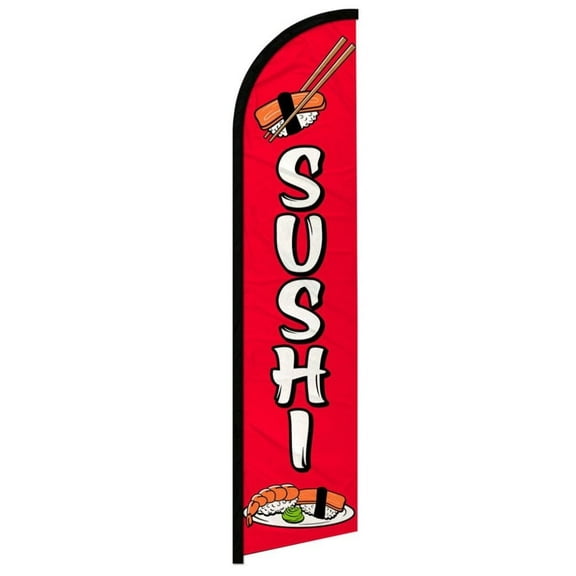 Sushi Windless Banner Flag