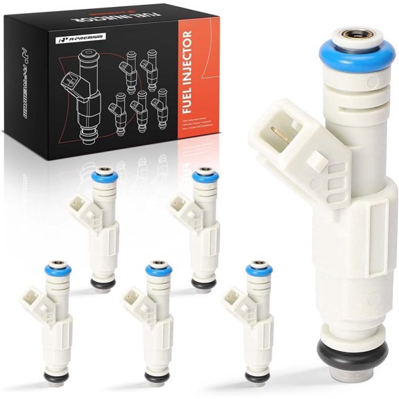 A-Premium Fuel Injectors Compatible with Ford Explorer 1999 2000 Ranger 1998 1999 2000 & Mazda B4000 1998 1999 2000 2001 V6 4.0L Gas Replace# 0280155962