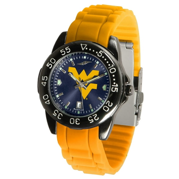 Navy West Virginia Mountaineers FantomSport AC AnoChrome Watch