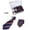 02, variant on Men's High Grade Handkerchief Wide Necktie Cufflinks Tie Clips Set With Box