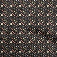 thumbnail image 1 of oneOone Rayon Black Fabric Sports Sewing Material Print Fabric By The Yard 56 Inch Wide, 1 of 4