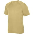 thumbnail image 2 of Augusta Sportswear 3XL Attain Wicking Raglan Sleeve Tee Vegas Gold 2790, 2 of 5