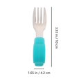 thumbnail image 3 of MasteelfCA 1 Set 2pcs Stainless Steel Spoon and Fork Baby Dinning Training Tableware Set, 3 of 7