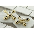 thumbnail image 3 of Kingston Brass Governor 8" Deck Mount Kitchen Faucet with Brass Sprayer, 3 of 3