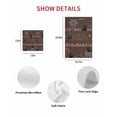 thumbnail image 7 of Japanese Style Kitchen Dish Towels for Drying Dishes Set of 3, Farmhouse Brown Cat House Trees Flowers Waffle Weave Microfiber Hand Tea Bathroom Towels Quick Dry & Absorbent Towel 15.7x23.6, 7 of 7