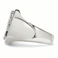 thumbnail image 3 of Stainless Steel Polished w/ Sterling Silver Praying Hands Ring Size 11, 3 of 6