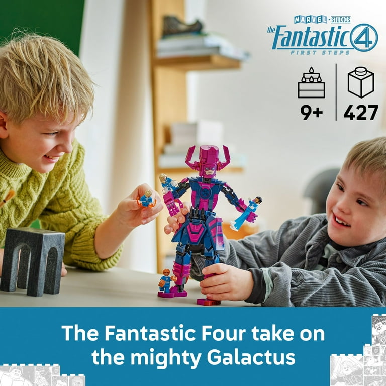 LEGO Marvel Fantastic Four vs Galactus Construction Set, Super
