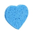 thumbnail image 5 of Vogacara Paquete de 10 esponjas limpiadoras de la piel esponjas faciales esponjas limpiadoras faciales técnicas reales esponja removedor exfoliante Azul 5piezas Vogacara CBP194844, 5 of 5