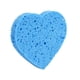 thumbnail image 1 of Minnieouse Paquete de 10 esponjas limpiadoras de la piel, esponja Facial de celulosa, esponja en forma de corazón para técnicas reales, Pinceles de maquillaje y herramientas Azul, 1 of 6