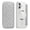 Gray, variant on Allytechgroup Magnetic Wallet Case for Apple iPhone 17 6.3", RFID Blocking PU Leather Clear Back Cover Compatible with Magsafe Wireless Charging Anti-Scratch Case for iPhone 17, Black