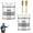 2pcs, variant on Waterproof Insulation Sealant, Invisible Waterproof Agent, Transparent Waterproof Coating, Water-Based Clear Sealant Roofs, Walls, Garden, Terraces (1pcs)