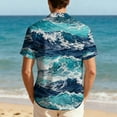 thumbnail image 7 of Rvwovn Men's and Women's Summer Hawaiian Beach Shirt - Short Sleeve Floral Tropical Button Down Casual Top, 7 of 7