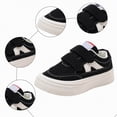 thumbnail image 4 of Kogui Toddler Tennis Shoes Girl Little Girl Shoes KIds Sneakers Breathable Lightweight Toddler Walking Shoes Size 13 (Black,Little Kids 13), 4 of 7