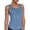 Blue, variant on Basic Tank Tops for Women Double Lined Slim Fitted Sleeveless Summer Basic Tee Tanks Oversized Womens Business Casual Outfits Dressy Blouses Shirts