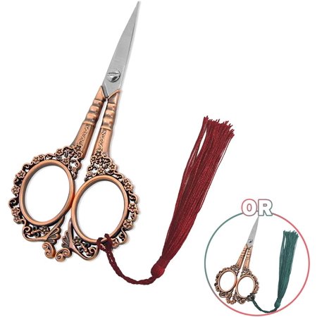 Needlework Razor Embroidery Scissors, Stainless Steel Sewing Craf Scissors 4.6 Inch ...
