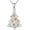 Christmas Tree, variant on Spider Necklace 925 Sterling Silver Halloween Purple Crystal Spider Pendant Necklace Halloween Gothic Jewelry Gift for Women