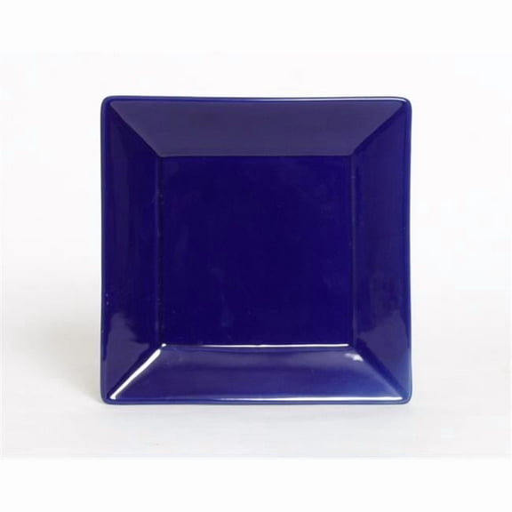 Tuxton China BCH-0845 8.5 in. x 8.5 in. Square Plate - Cobalt - 1 Dozen