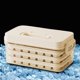 thumbnail image 4 of Rejilla para hielo, bandeja para cubitos de hielo, bandejas para hielo, bandeja para hielo de gran capacidad, bandeja para desmoldar, caja de almacenamiento para hacer hielo en el hogar, 84 compartime, 4 of 6