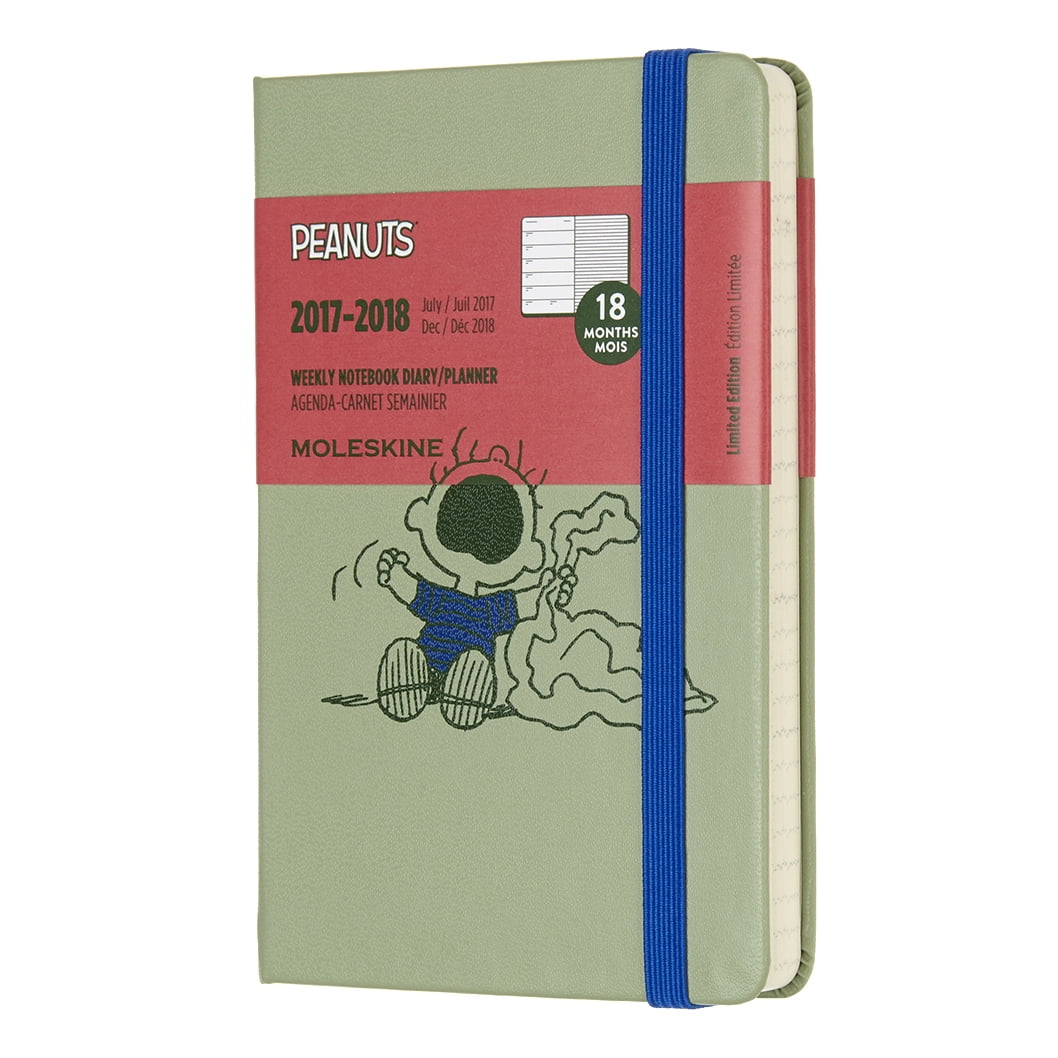 Moleskine Limited Edition Peanuts, 18 Month Weekly Planner, Pocket, W
