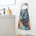 thumbnail image 3 of Coolnut Smiling Dog Bathroom Towels 2 Pieces 16×28 inches, Cotton Bath Towel Water Absorbent Lightweight Quickdry Towels for Bathroom Ktichen Travel Gym, 3 of 6