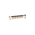 thumbnail image 2 of Meridian Furniture Pavilion Brown Boucle Fabric Bench, 2 of 7