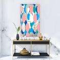 thumbnail image 4 of DESIGN ART Designart 'Circular Rhythm 7' Mid-Century Mirror - Printed Wall Mirror 23.7 in. wide x 31.5 in. high, 4 of 5
