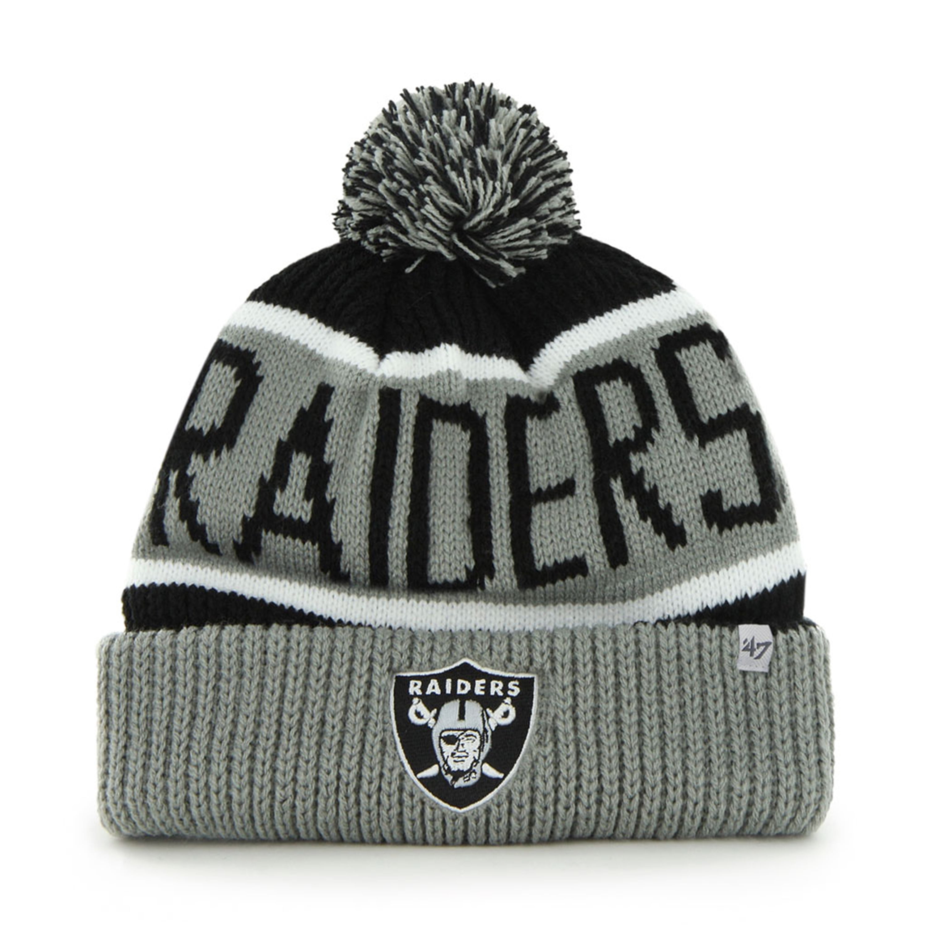 raiders bobble hat