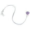 thumbnail image 2 of Cordón para audífonos morado, moderno y encantador soporte con clip para audífonos BTE para niños y ancianos, 2 of 15