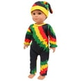 thumbnail image 3 of AmaMary Baby Doll Clothes 18 Inch Reborn Doll Clothing Accessories Jumpsuit with Hat Shower Game Gift, 3 of 6