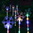 thumbnail image 4 of Xihbxyly Luces Solares para Árbol de Navidad, Decoración Navideña para Exteriores, Opciones de Iluminación Cálida y Colorida, Resistente Al Agua Ip65, Fácil Instalación, Decoración para Jardín, 77 Cm, 4 of 6
