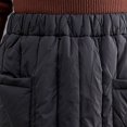 thumbnail image 6 of Bxsruta Skirts for Women, Women's Winter Thermal Down Skirt with Pockets, High Waist Warm Fluffy Skirt, 6 of 7