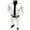 White, variant on Dpytoraw Twill Clip Men's New Solid Colour Jacquard Men's Two Piece Suit
