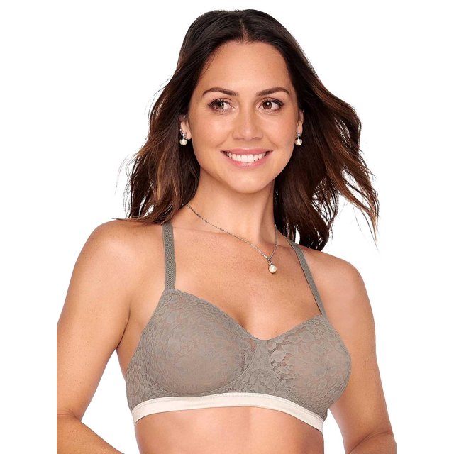 Bralette Ilusión 72000 gris XG