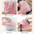 thumbnail image 6 of 2 Pack Bowknot Hanging Hand Dry Towels, Microfiber Hand Towels, Absorbent Super Soft Cute Hand Towels for Kitchen Bathroom Home Decor, 6 of 6