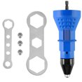 thumbnail image 2 of Pcapzz Electric Riveting Tool Conversion Head,Rivet Adapter Tools 4 Rivet Heads 2.4mm-4.8mm Fast Riveters Conversion Head Set, 2 of 9