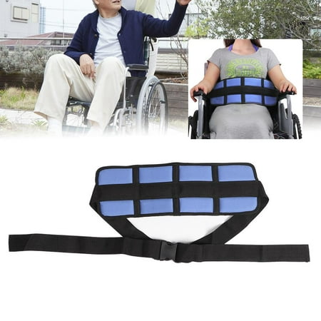 LYUMO Wheelchair Safety Waist Belt Adjustable Patients Cares Seat Strap for the Patient Elderly , Wheelchair Seat Strap, Wheelchair Waist