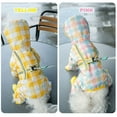 thumbnail image 6 of Dog Raincoat and Rain Shoes Set, Full Cover Reflective Dog Jacket, Dog Raincoat with Rain Boots Set for Small Medium Dogs Pink XL, 6 of 6