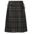 thumbnail image 3 of Leesechin Clearance Men Casual Essentials Snap Fastener Pleated Skirt Elastic Waist Short Skirt, 3 of 3