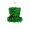 Green, variant on LED St. Patrick's Day Wreath, Light Up Hat Door Decor, Battery Operated Irish Party Decoration Indoor Outdoor(Green)