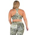 thumbnail image 3 of Women's Feline Leopard Activewear Sports Bra, XL, 3 of 5