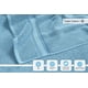 thumbnail image 4 of Juego de toallas de baño LANE LINEN Luxury, 6 piezas, 100% algodón, azul, 4 of 7