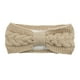 thumbnail image 1 of Sonducket Diademas tejidas con lazo elástico, forro polar de ganchillo, ajustable, ancha, cálida, calentador de orejas, diadema, regalos para mujer Accesorio para el cabello Beige Sonducket AP009571-06B, 1 of 6