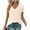 Beige, variant on Women's V Neck T Shirts Summer Short Sleeve Spring Going Out Tops Casual Loose Fit Basic Tees Beach Clothes