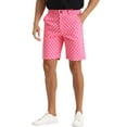 thumbnail image 4 of INSPIRE CHIC Polka Dots Shorts for Men's Father's Day Gift Summer Above Knee Printed Golf Shorts 28 Pink, 4 of 6