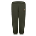 thumbnail image 2 of Spazoro Kids Boys Sweatpants with Pockets, Soft & Warm Baggy Solid Color Elastic Waist Casual Joggers Pants for Boys Army Green Size 4-5T, 2 of 3